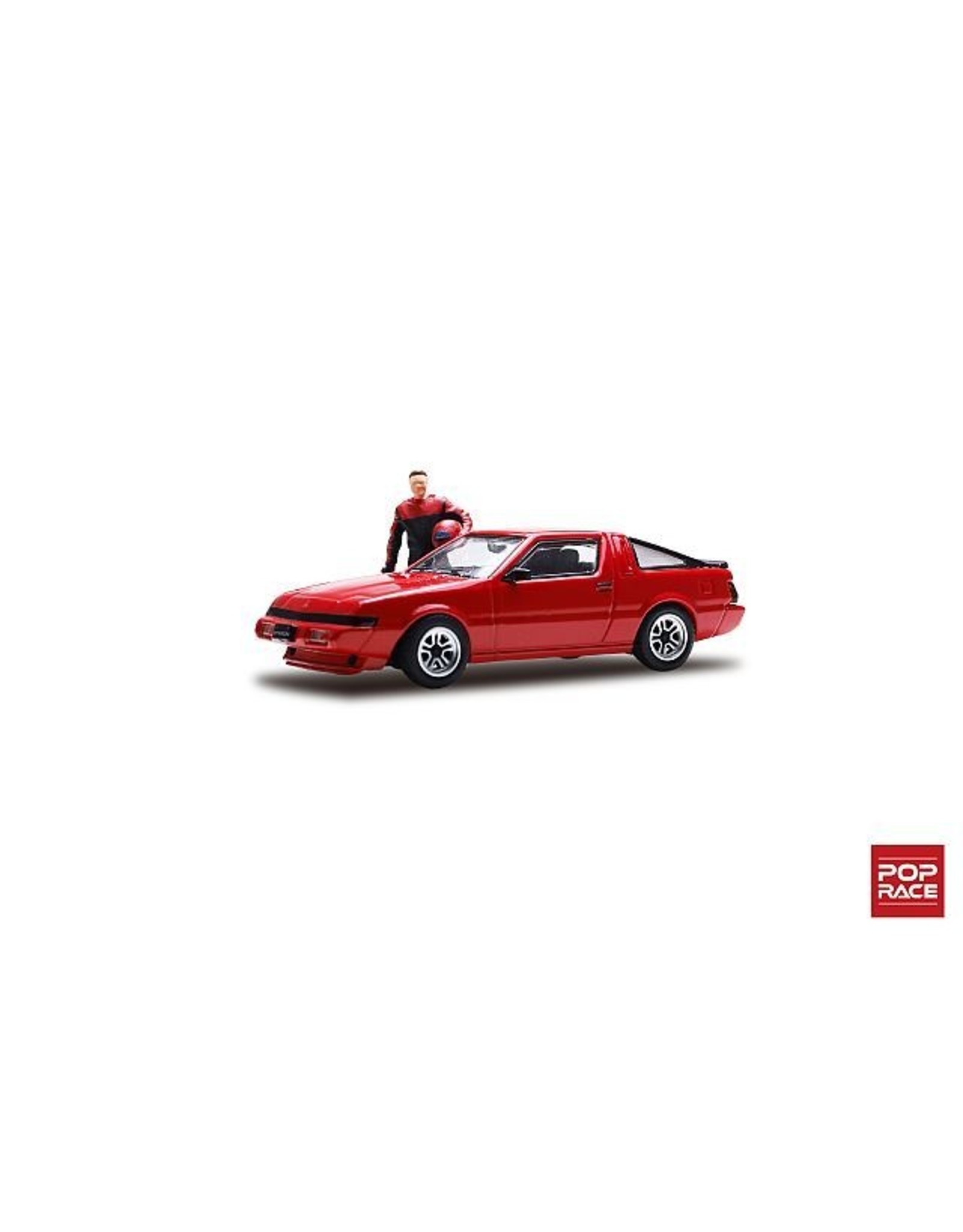 Mitsubishi Mitsubishi Starion(red)with driver figure)