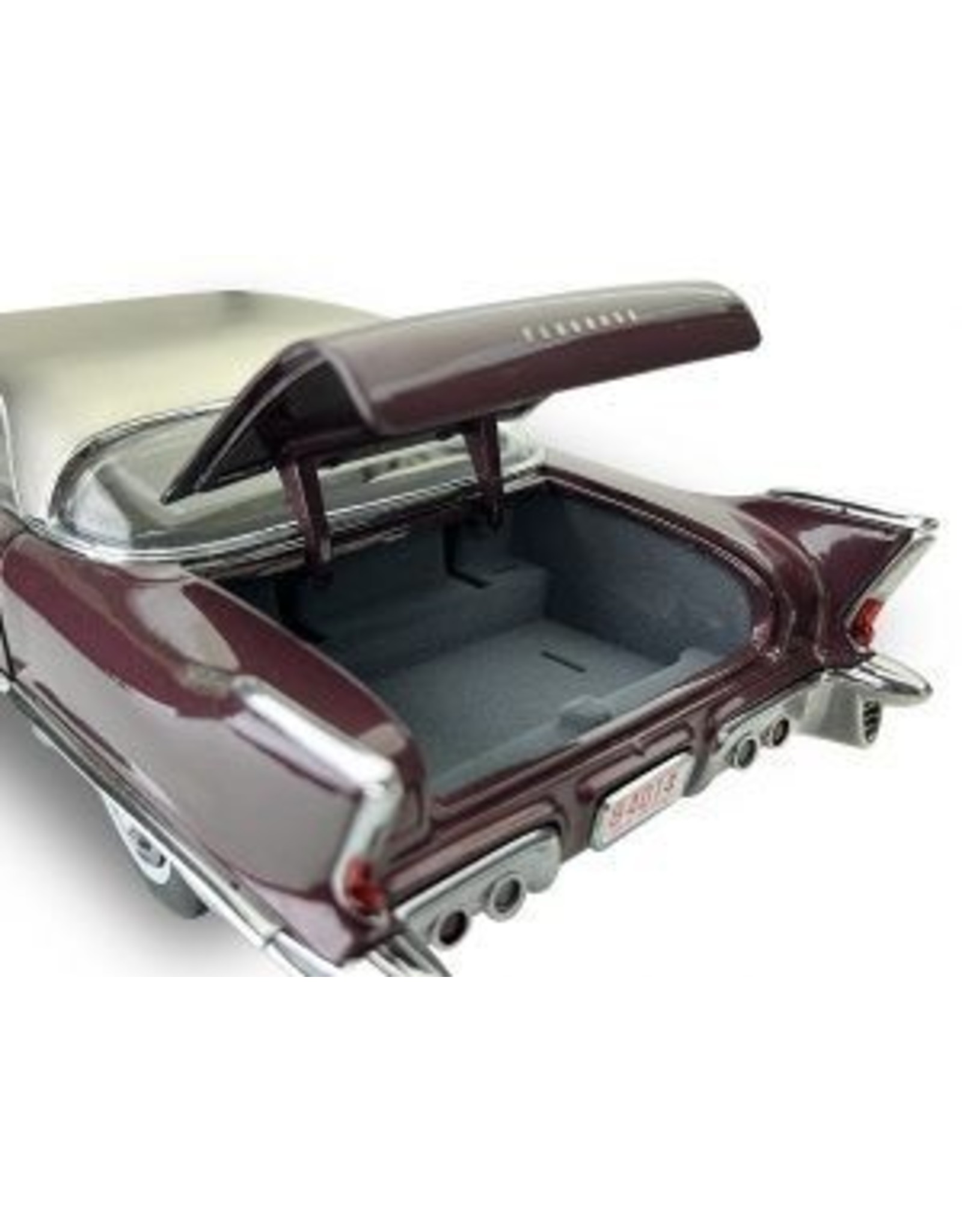 Cadillac(General Motors) Cadillac Eldorado Brougham(1957)dark red metallic/silver