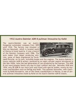 Austro Daimler by Keibl Austro Daimler ADR8(1932)pullman limousine by Keibl(no trunk)dark green