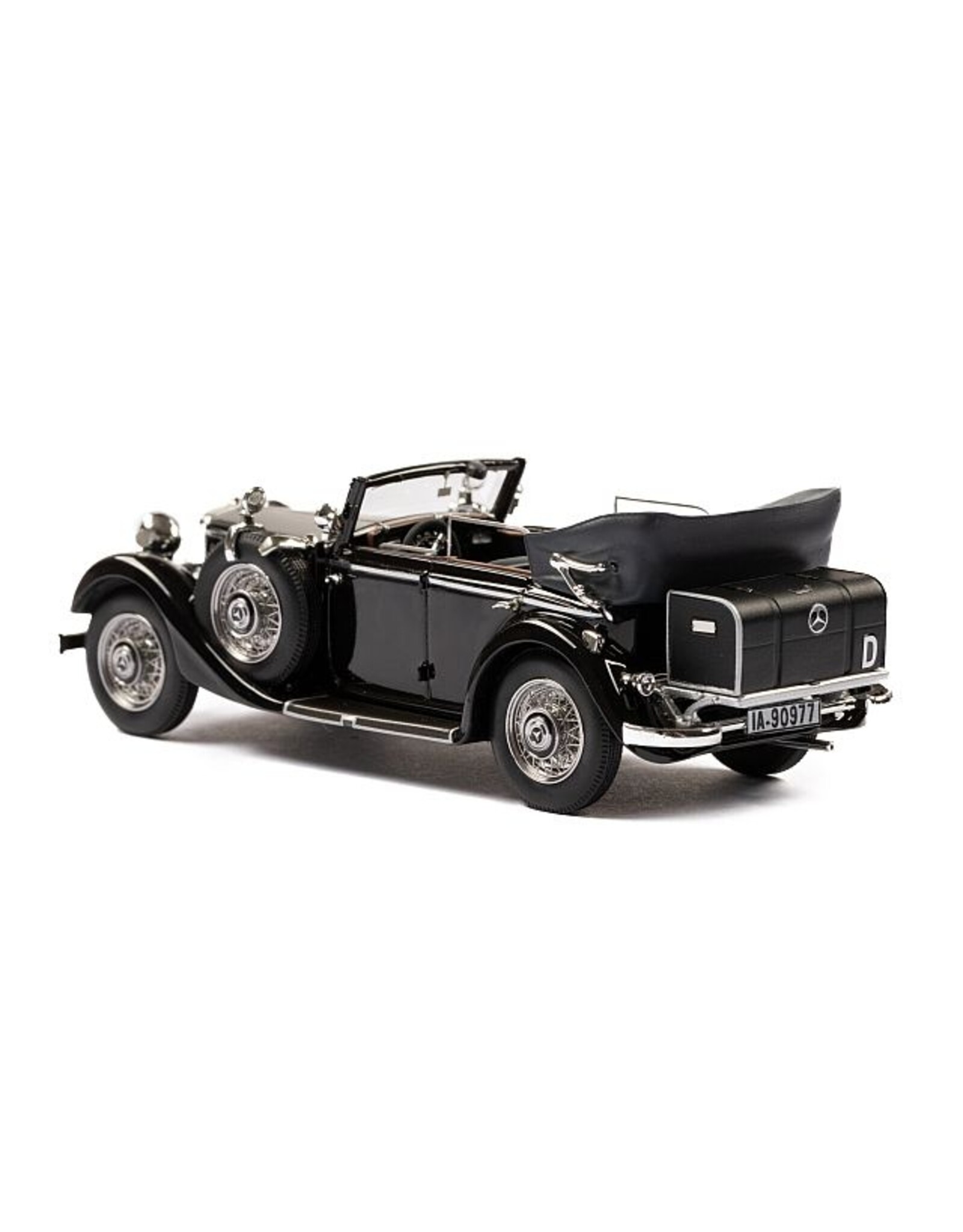 Mercedes-Benz Mercedes-Benz 290(W18)1933-36 cabriolet D-short wheelbase-open roof-black