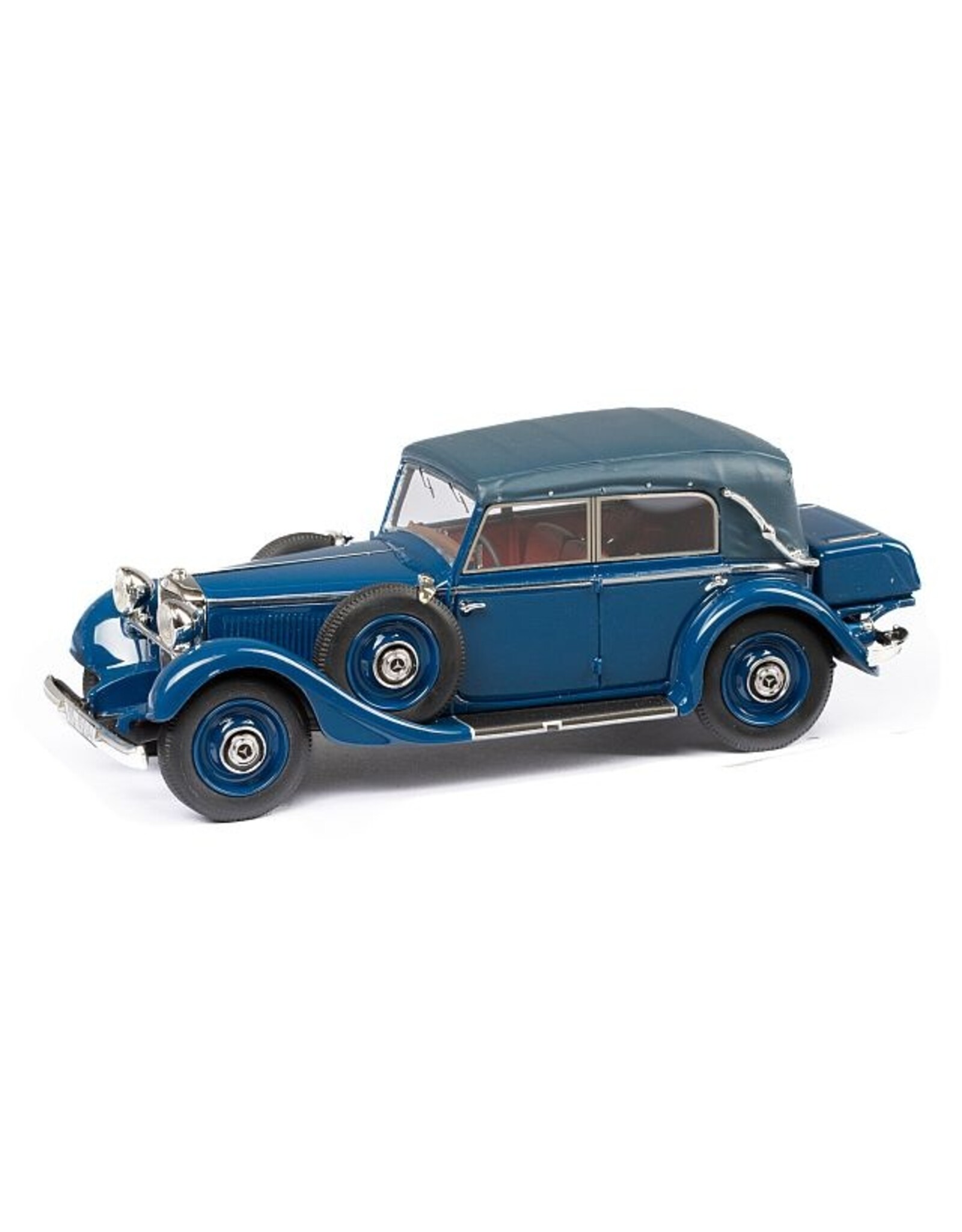 Mercedes-Benz Mercedes-Benz 290(W18)1933-36 cabriolet D-short wheelbase-closed  roof-blue