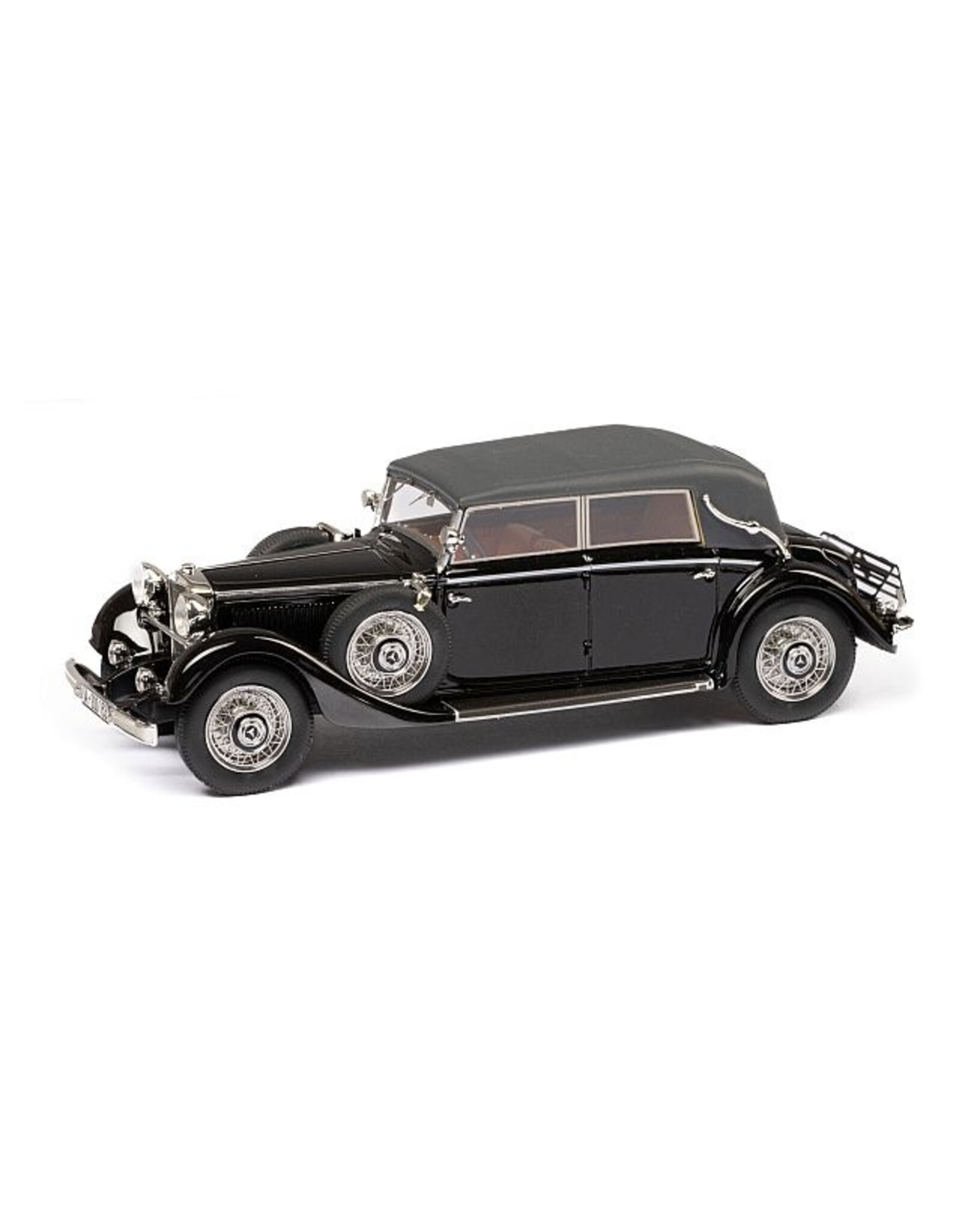 Mercedes-Benz Mercedes-Benz 290(W18)1933-36 cabriolet D-long wheelbase-closed roof-black