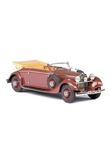 Mercedes-Benz Mercedes-Benz 290(W18)1933-36 cabriolet B-long wheelbase-open roof-chestnut brown