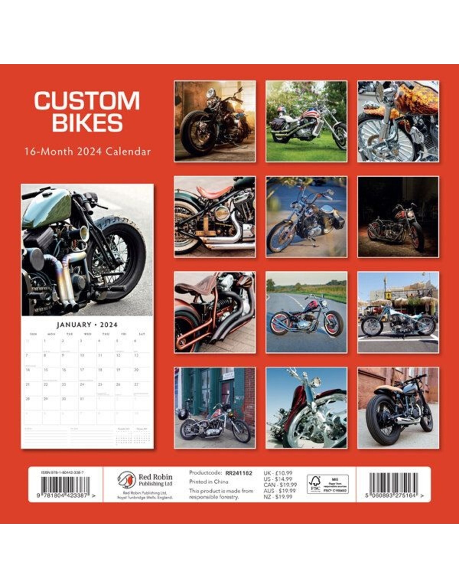 Calendrier 2024 Harley Davidson