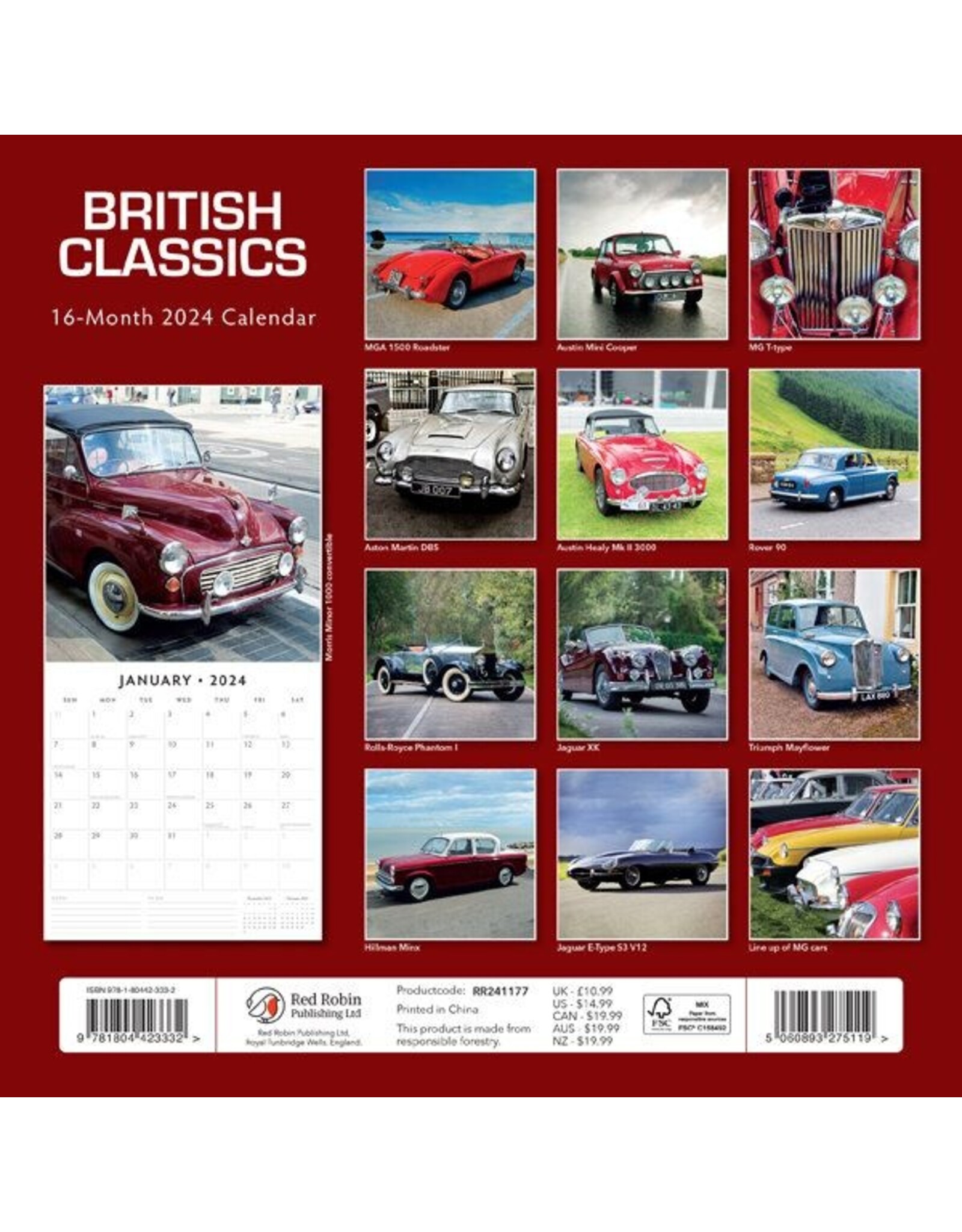 ArtToys Calendar British Classics(2024)