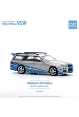 Nissan Nissan Stagea(blue silver)