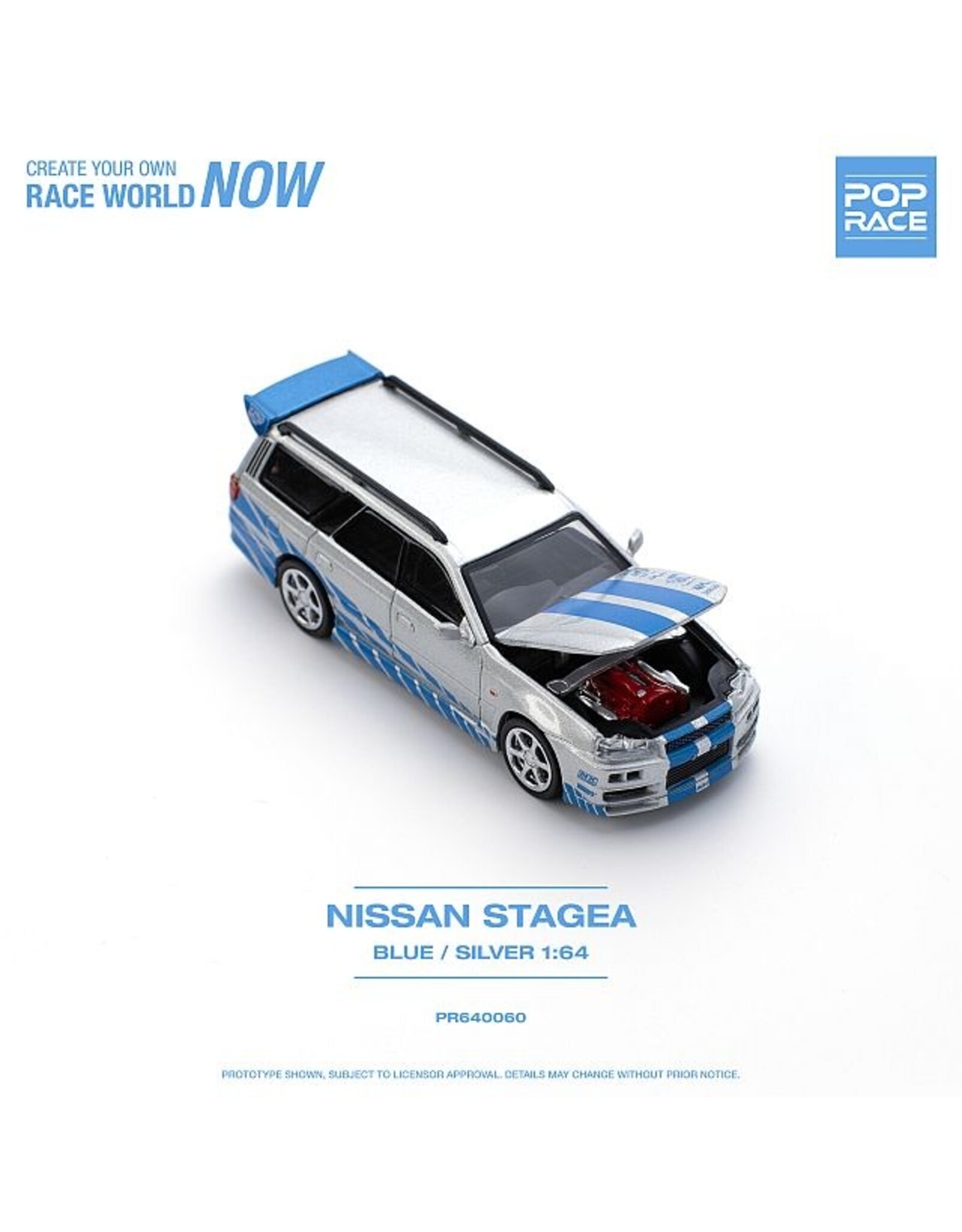 Nissan Nissan Stagea(blue silver)