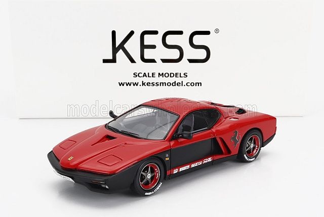 KESS 1/43 マセラティ 330 リカロッツァータ 1979 (レッド) ミニカー