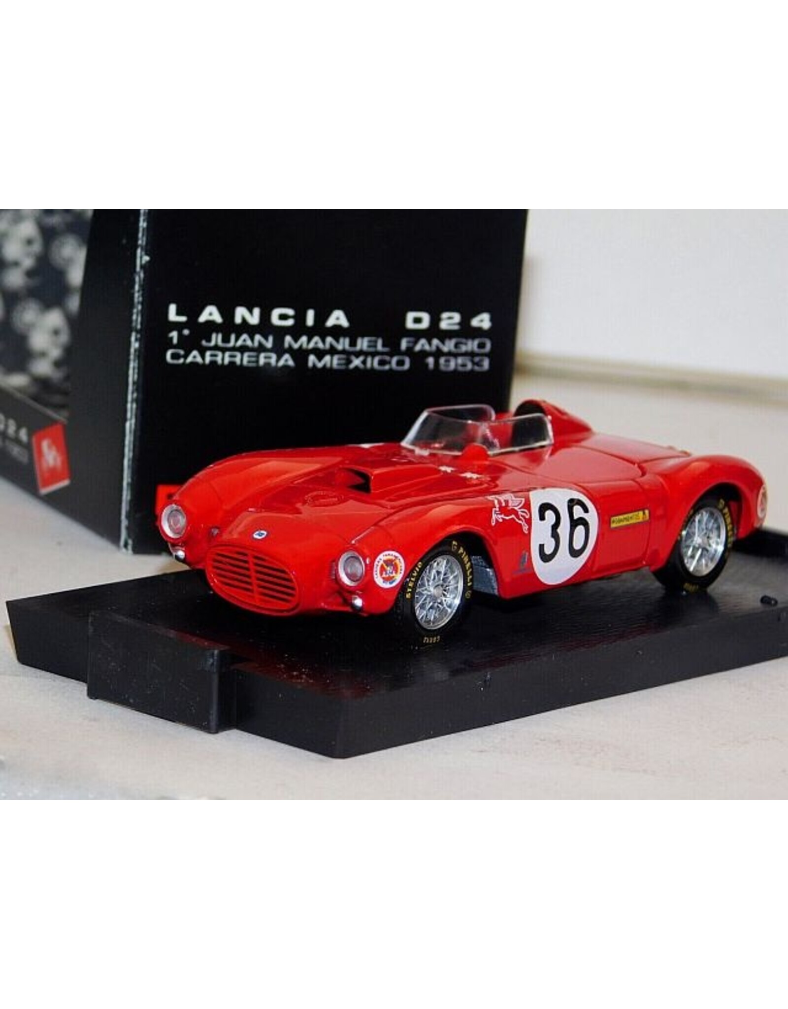 Lancia Lancia D24  #36 Carrero Mexicano 1953(J.M.Fangio)