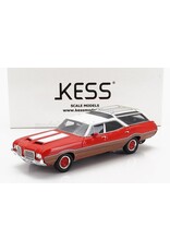 Oldsmobile Oldsmobile Vista Cruiser 442 Station Wagon(1972)red with white wood