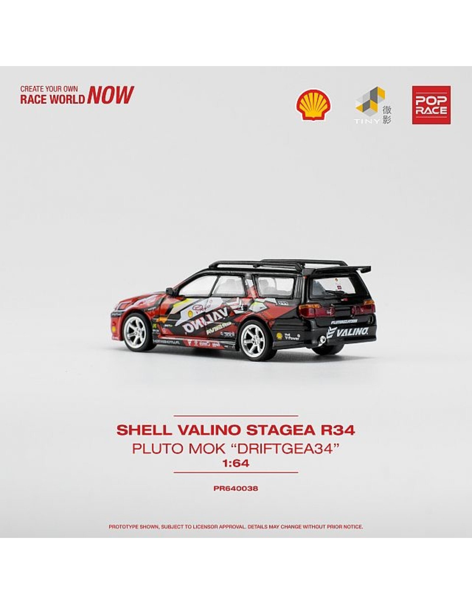 Nissan Stagea R34 Shell Valino Pluto Mok DRIFTAGEA 34