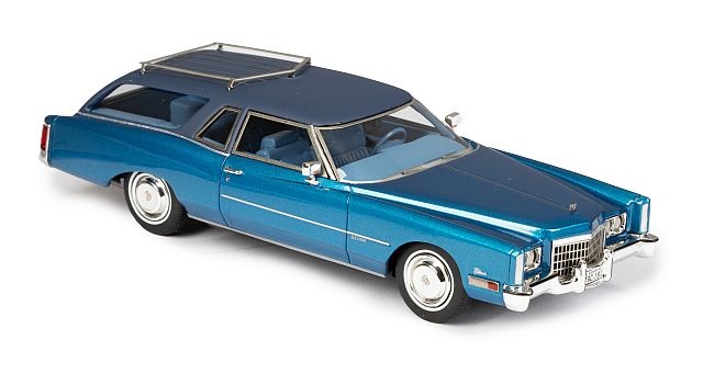 Cadillac Eldorado SW Station Wagon 1972 - Miniature 1/43 ESVAL MODEL - Résine Beige