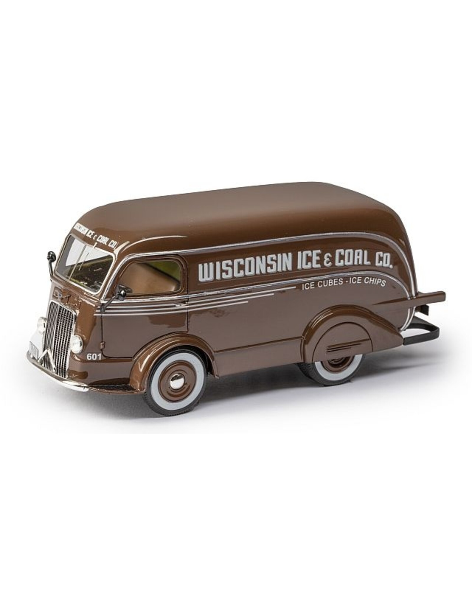 International Harvester International D-300(1938)Wisconsin Ice Co. Van No.601(brown)