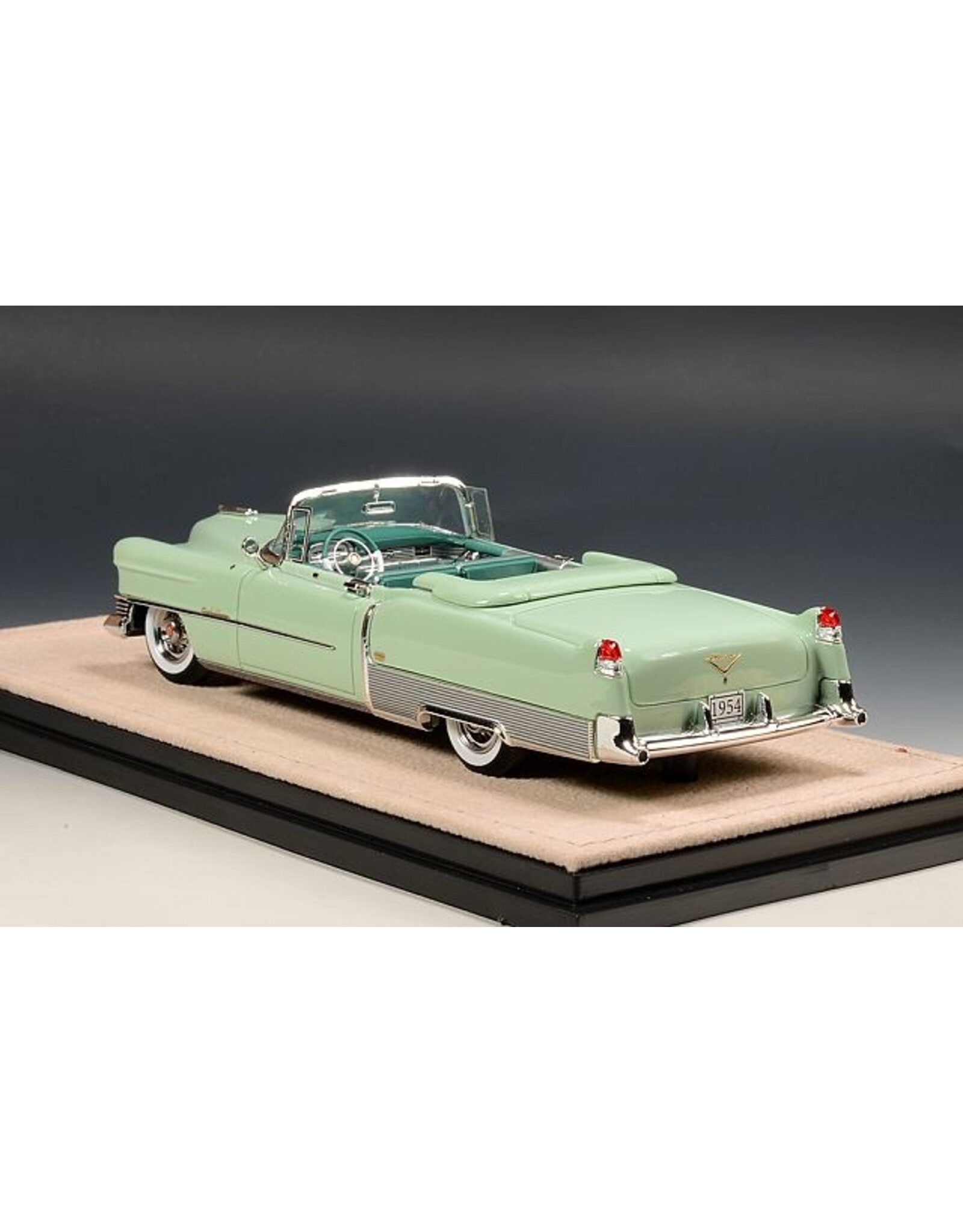 Cadillac(General Motors) Cadillac Eldorado Convertible(1954)open roof(Shoal green)