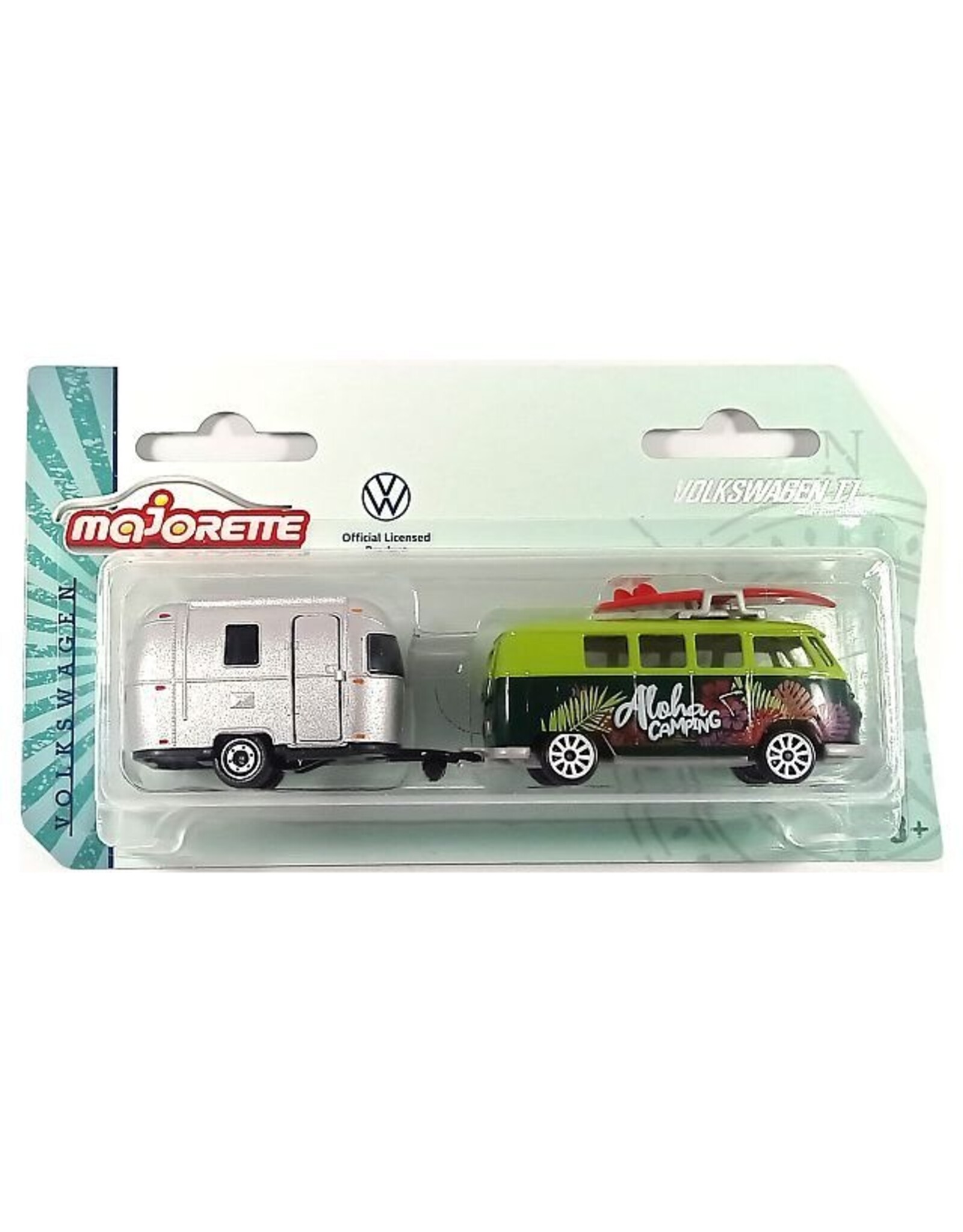 Volkswagen VW T1 Minibus with caravan(1962)