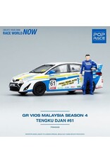 Toyota Gazoo Racing Toyota GR Vios Gazoo Racing(Malaysia Season 4)Tengku Dian Ley #61(w.race figure)