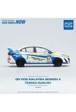 Toyota Gazoo Racing Toyota GR Vios Gazoo Racing(Malaysia Season 4)Tengku Dian Ley #61(w.race figure)