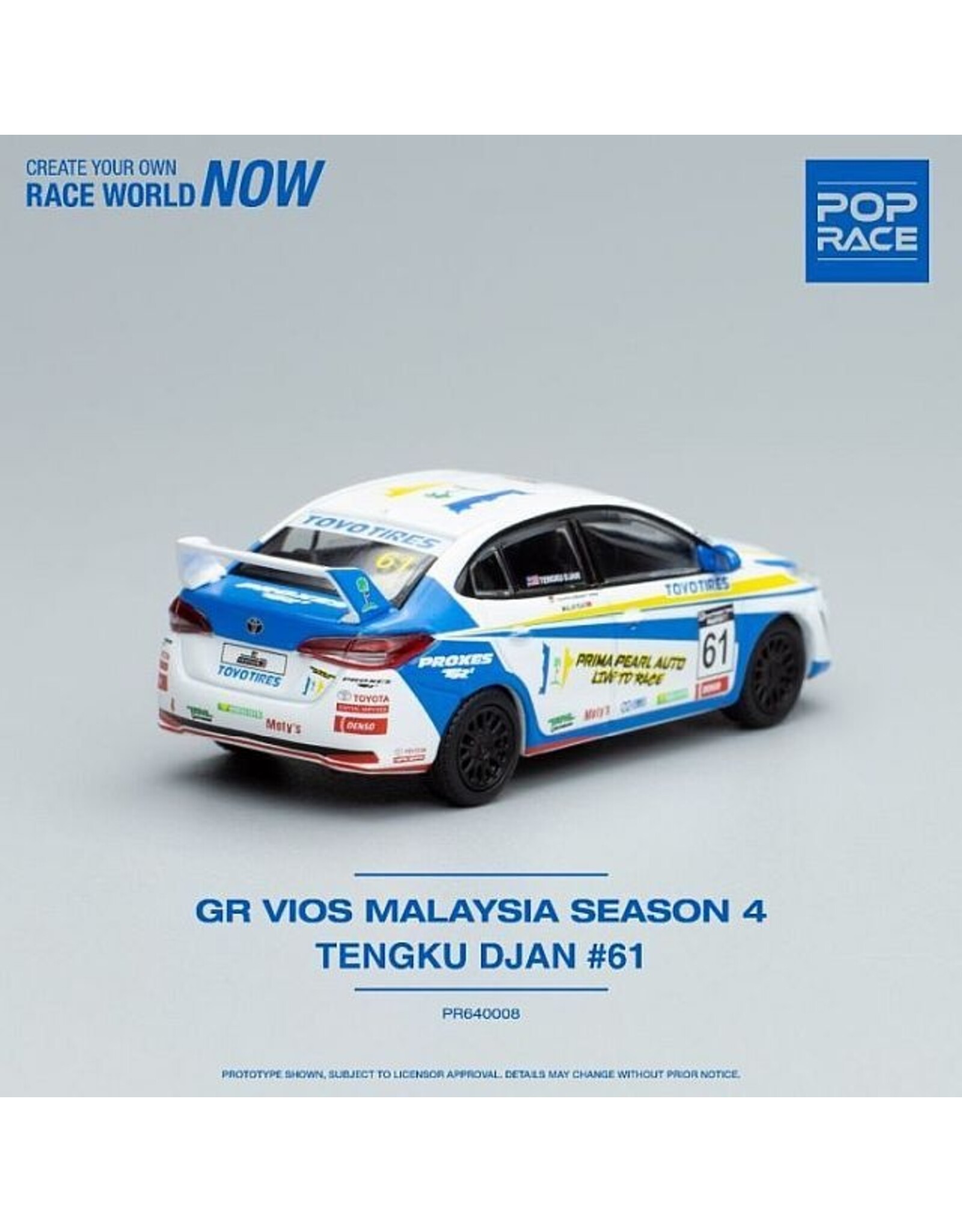 Art-Toys - Toyota GR Vios Gazoo Racing(Malaysia Season 4)Tengku