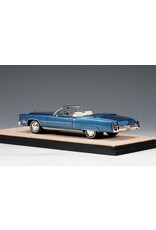 Cadillac(General Motors) Cadillac Eldorado Convertible(1972)open roof(St.Moritz blue metallic)