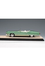 Cadillac(General Motors) Cadillac Eldorado Convertible(1972)open roof(Sumatra green metallic)