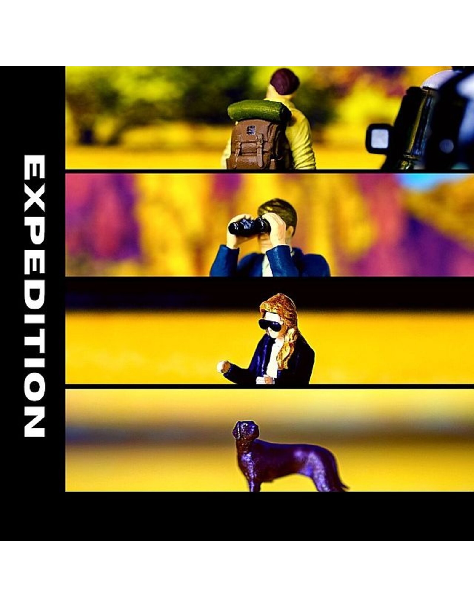 Accessories Expedition 4 figures and base(1/64)