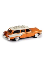 Studebaker Studebaker President Broadmoor(1957)4-door station wagon(orange/white)