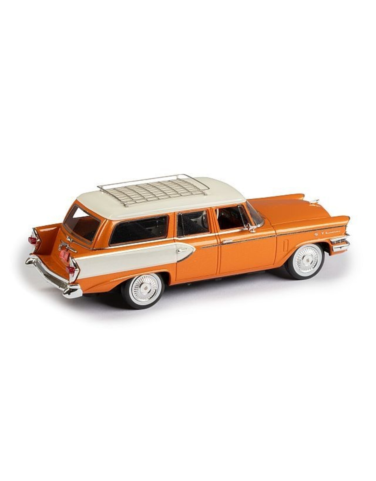 Studebaker Studebaker President Broadmoor(1957)4-door station wagon(orange/white)