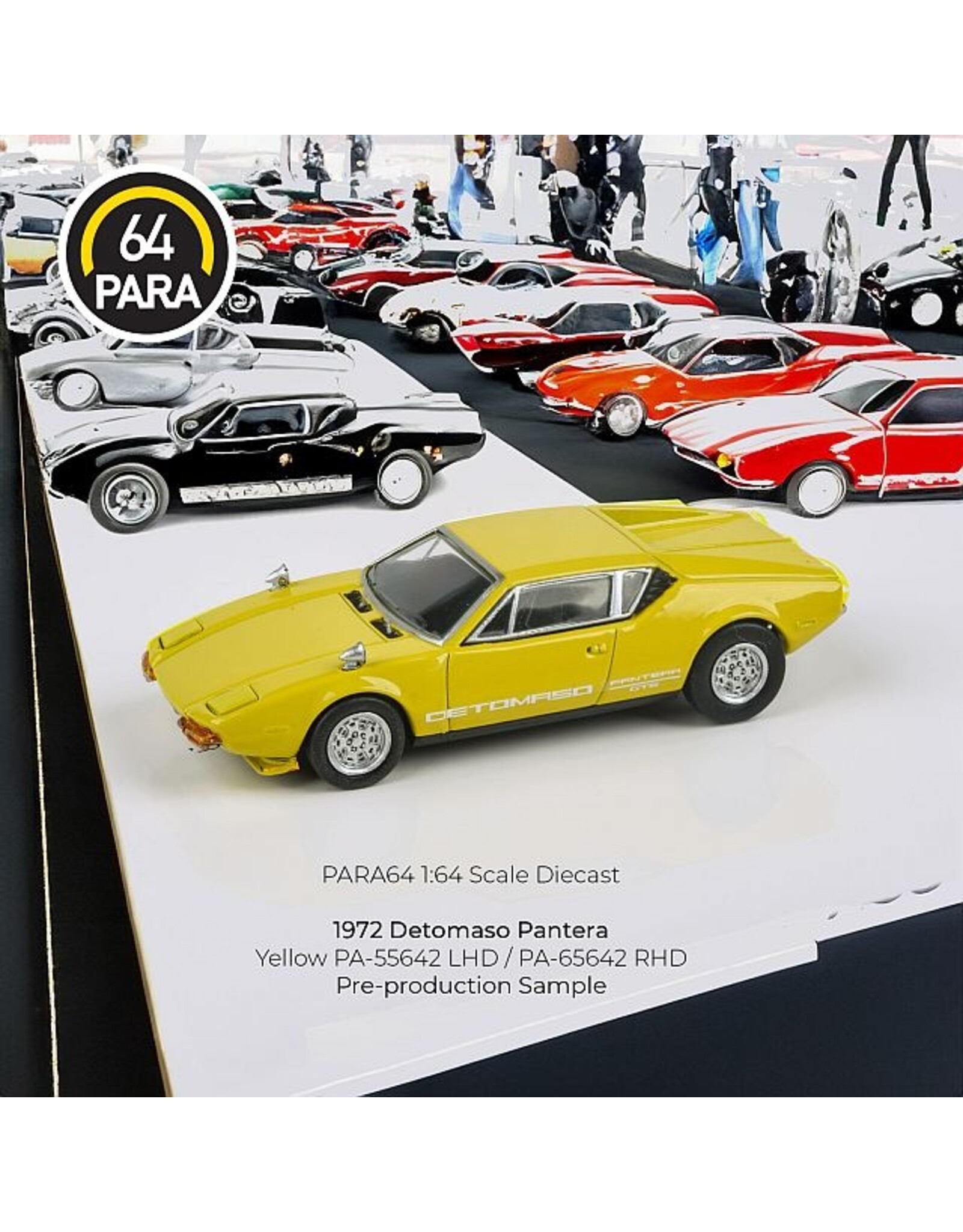 De Tomaso by Ghia DeTomaso Pantera(1972)yellow