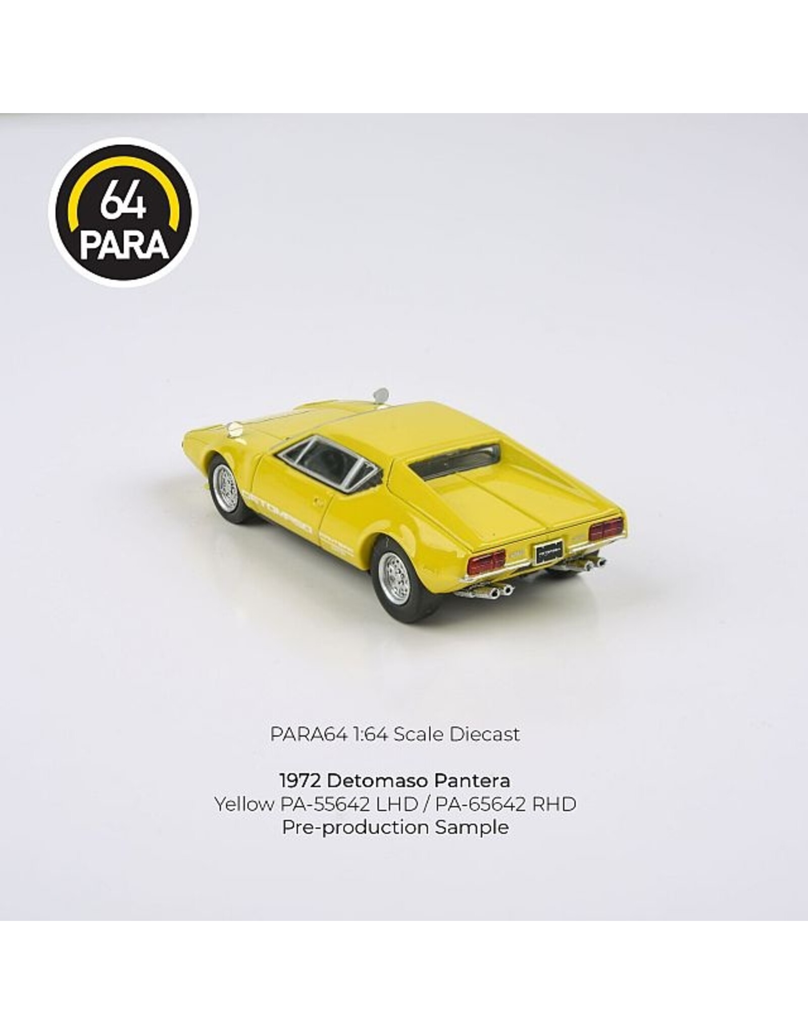De Tomaso by Ghia DeTomaso Pantera(1972)yellow