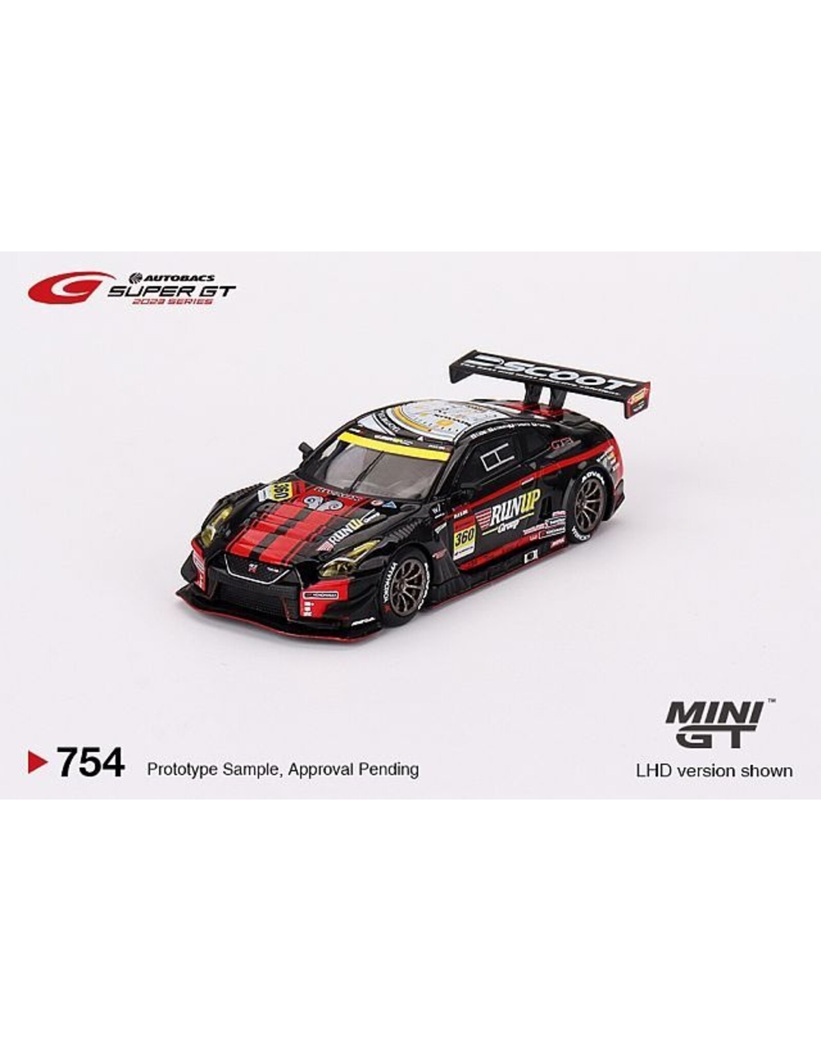 Nissan by Nismo Nissan GTR(35)Nismo GT3 #360 Runup Tomei Sport(Super GT Series)2023