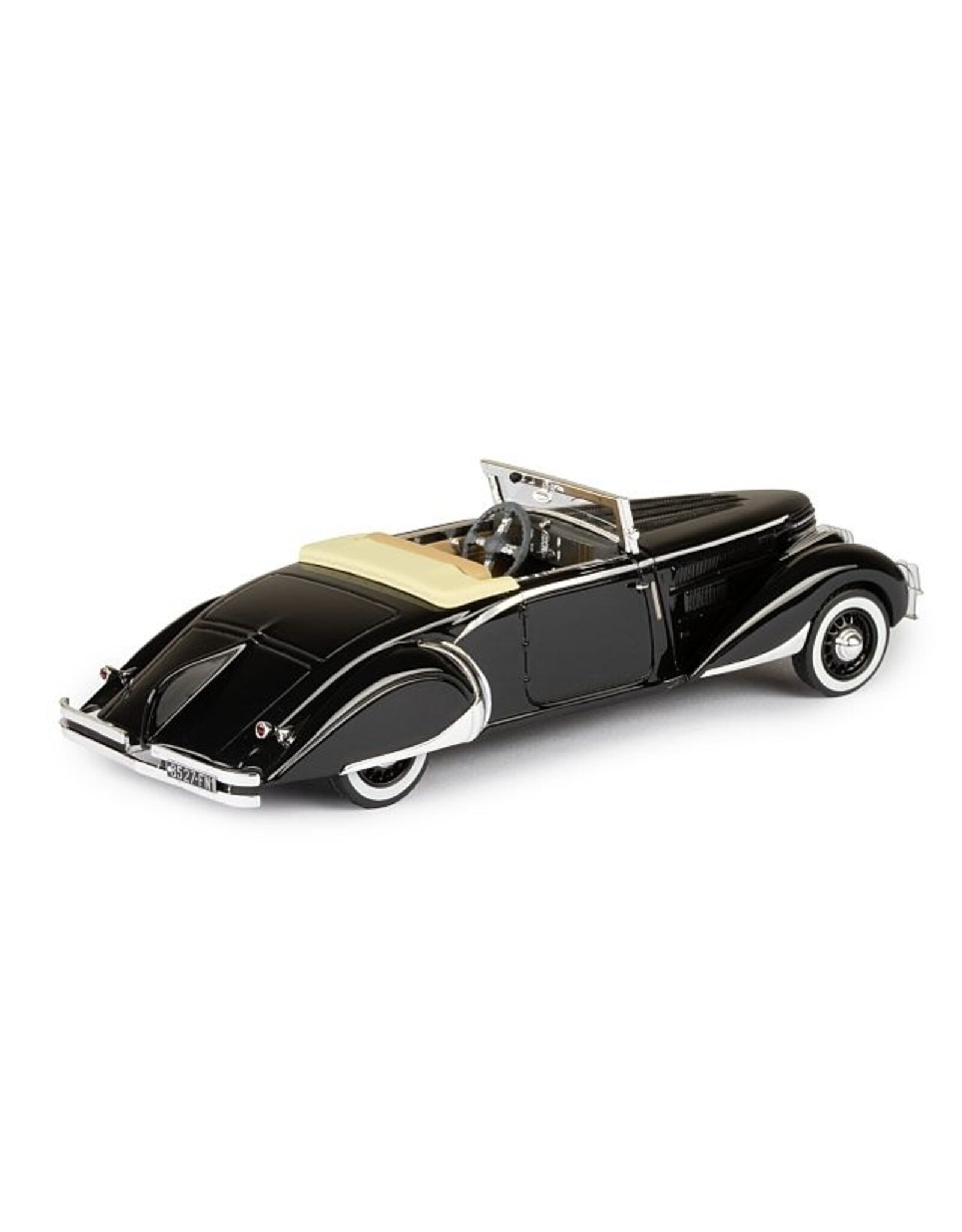 Delage by Chapron Delage D-8-85 Clabot by Henri Chapron(1935)open roof(with back bumper)black