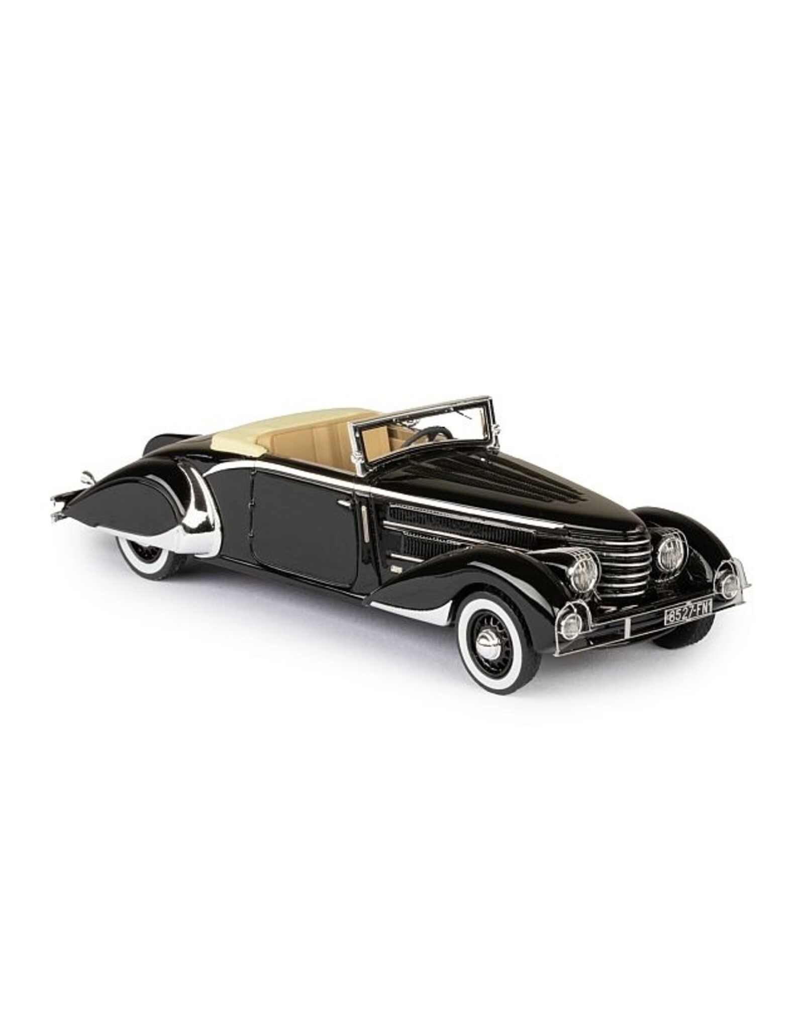 Delage by Chapron Delage D-8-85 Clabot by Henri Chapron(1935)open roof(with back bumper)black