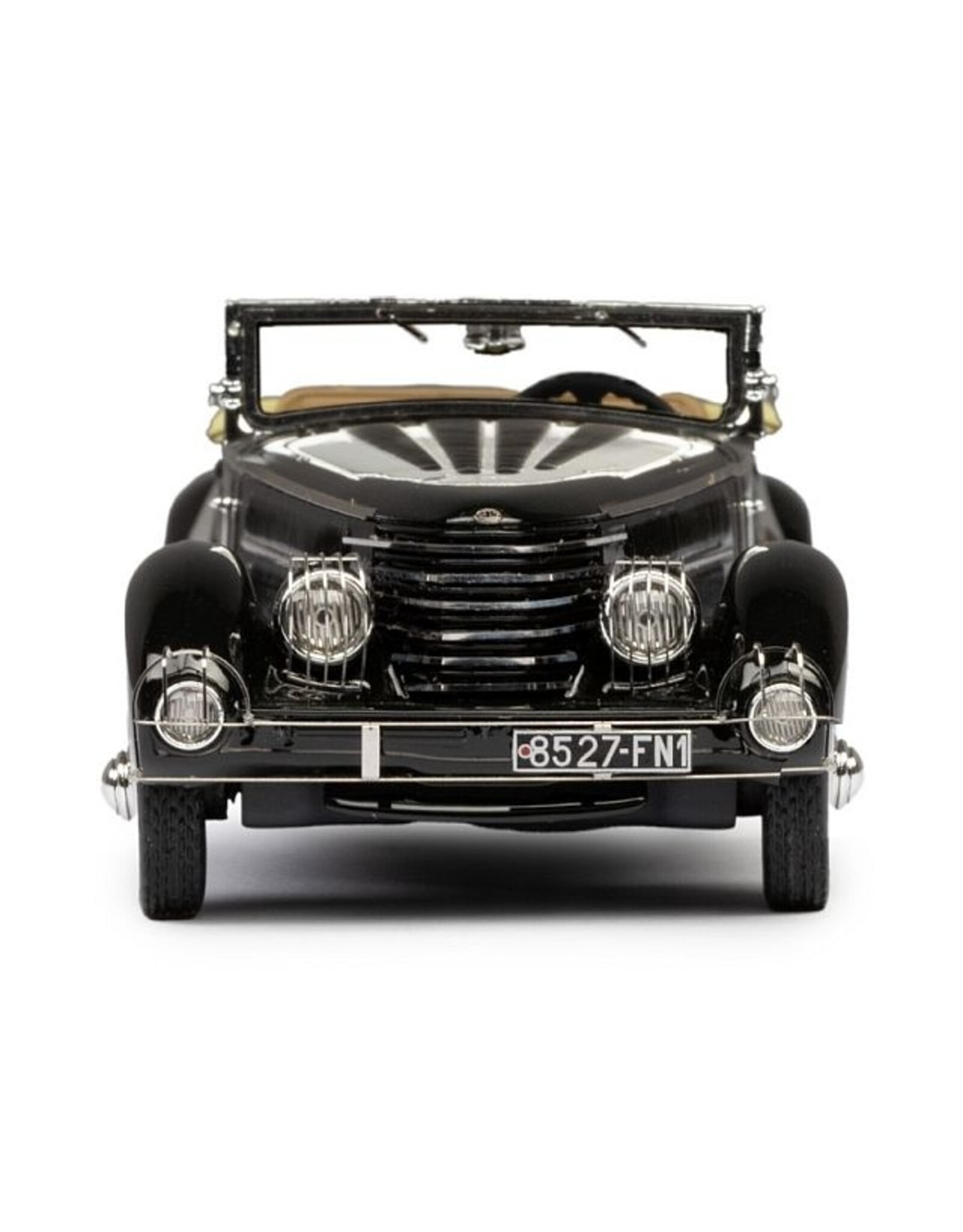 Delage by Chapron Delage D-8-85 Clabot by Henri Chapron(1935)open roof(with back bumper)black