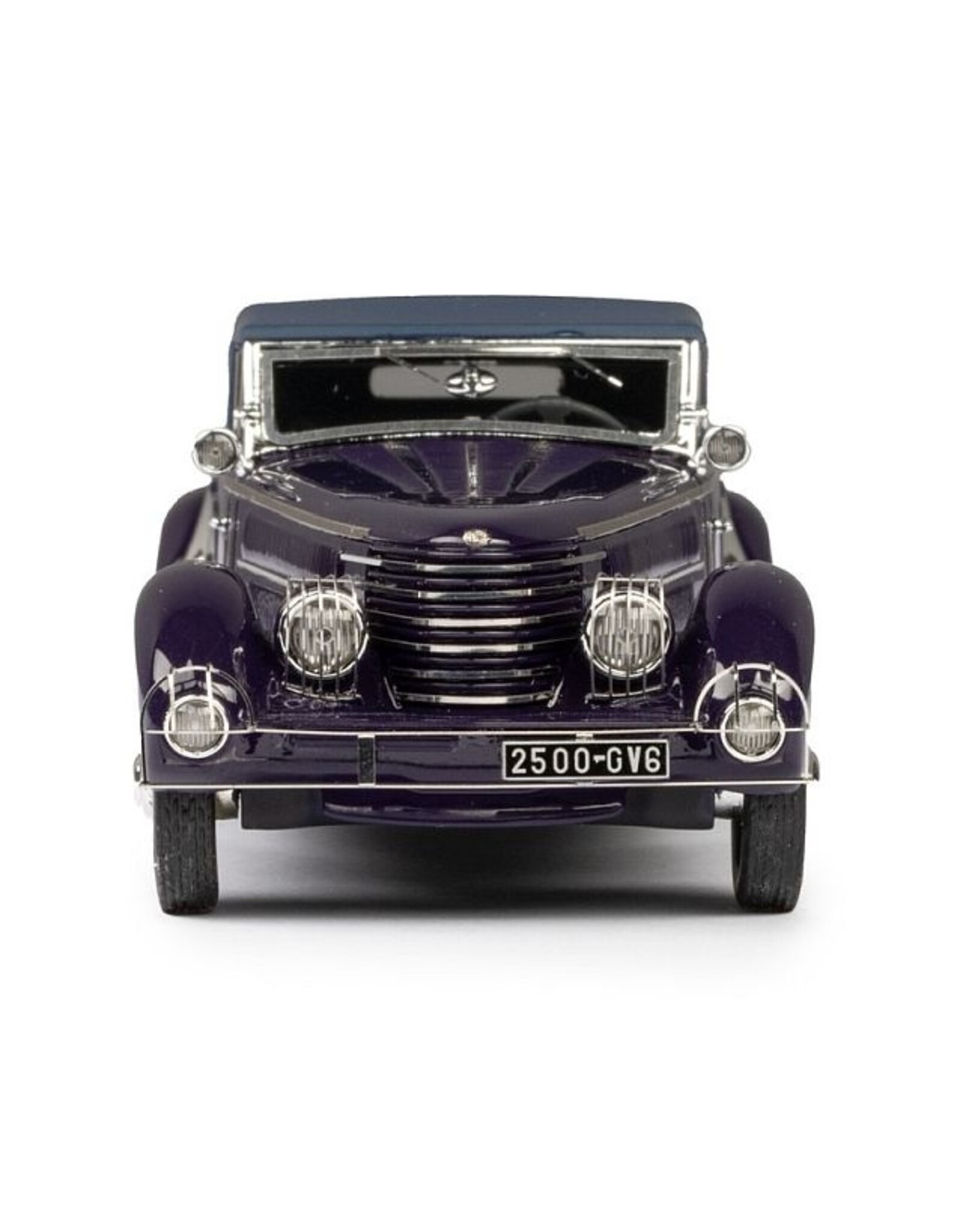 Delage by Chapron Delage D-8-85 Clabot by Henri Chapron(1935)closed roof(no back bumper)dark blue