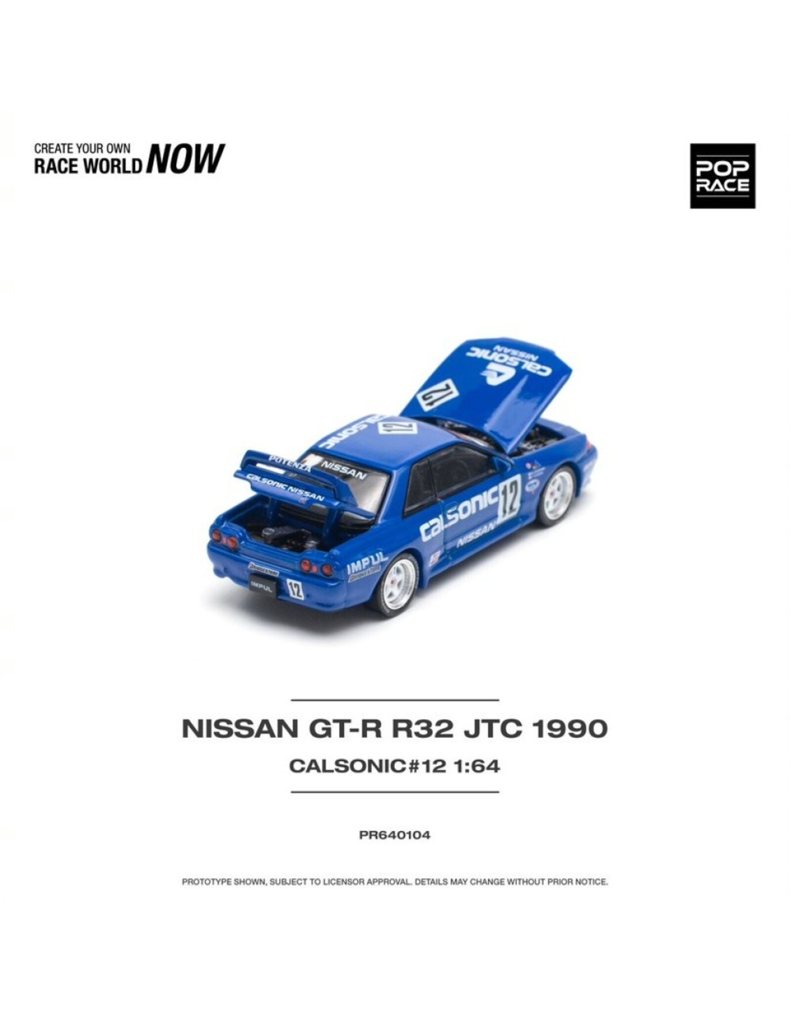 Nissan Motorsport Nissan GT-R R32 JTC(1990)Calsonic #12