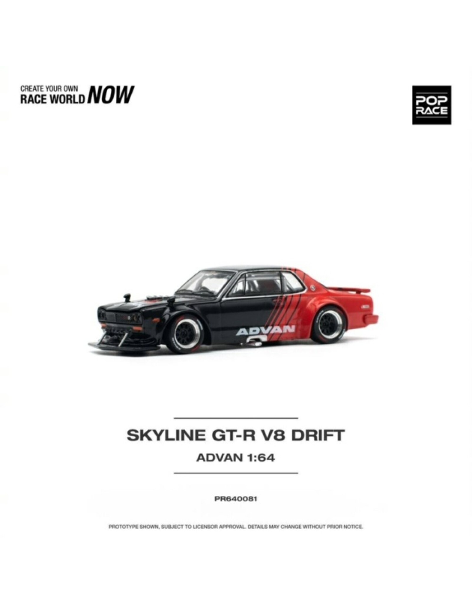 Nissan Skyline GT-R V8 Drift(Hakosuka)Advan