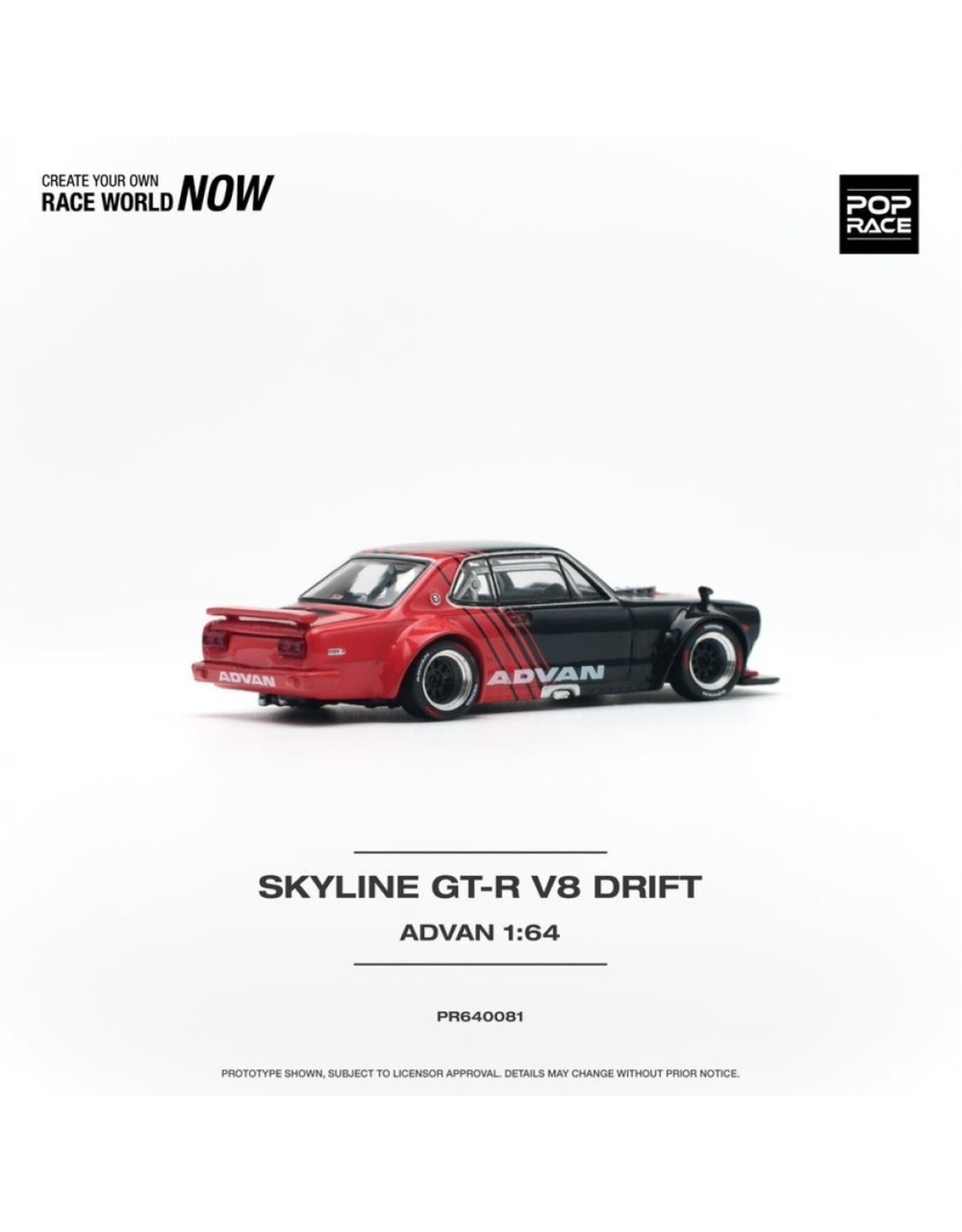 Nissan Skyline GT-R V8 Drift(Hakosuka)Advan