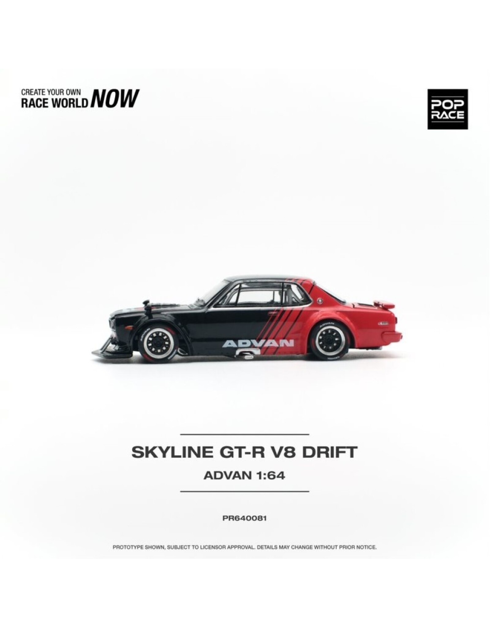 Nissan Skyline GT-R V8 Drift(Hakosuka)Advan