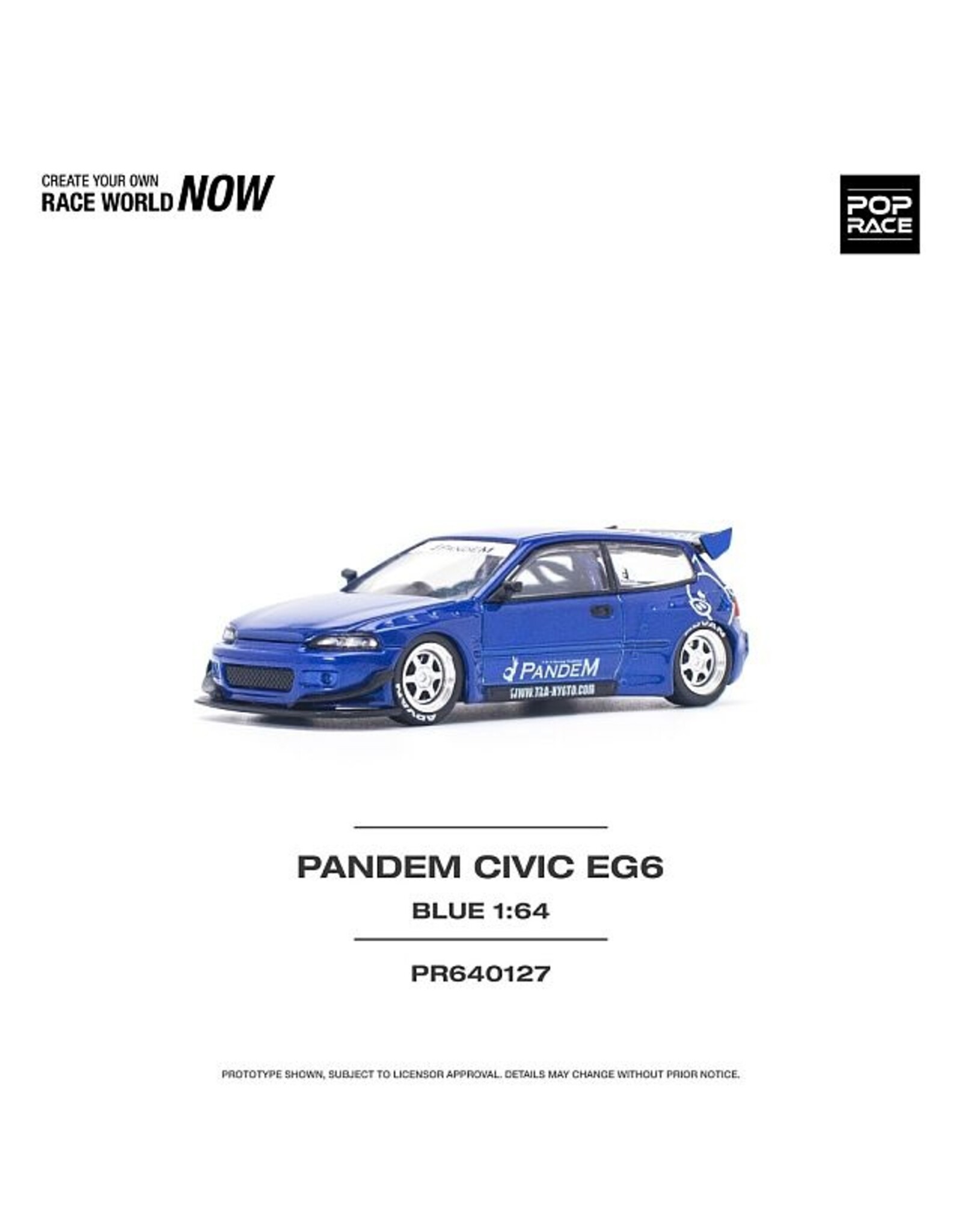 Honda Pandem Civic EG6 V1.5(blue metallic)