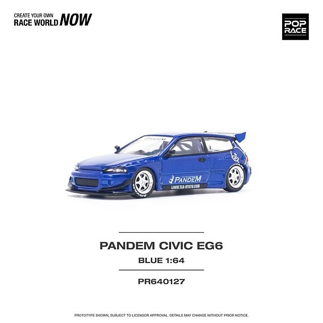 Art-Toys - Pandem Civic EG6 V1.5(blue metallic)