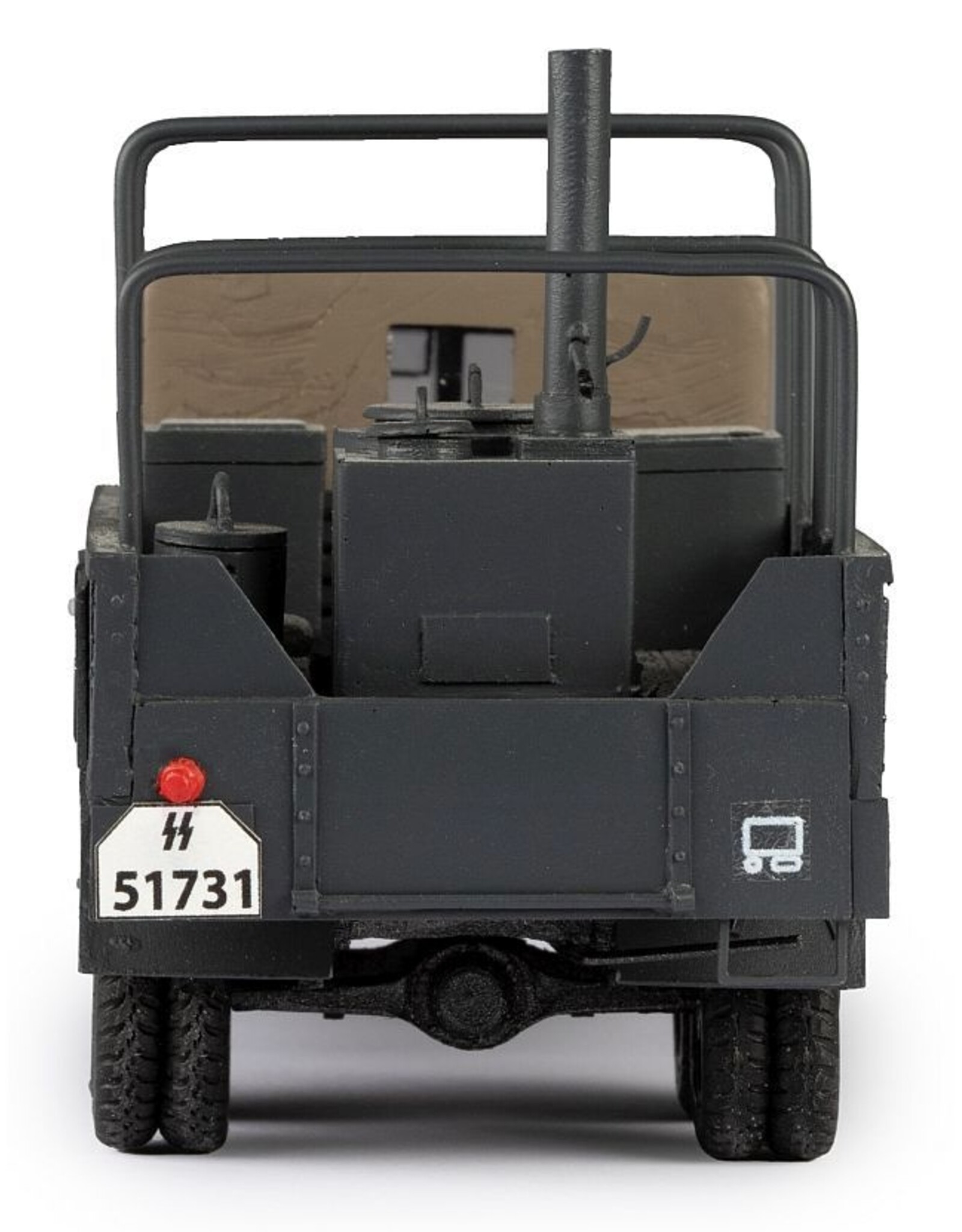 Mercedes-Benz Mercedes-Benz G3A SdKfz.70 Wehrmacht military truck, field kitchen(1929-35)grey