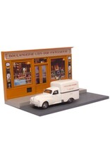 Peugeot Peugeot 203 camionette + diorama (Boulangerie L'epi D'or Patisserie)