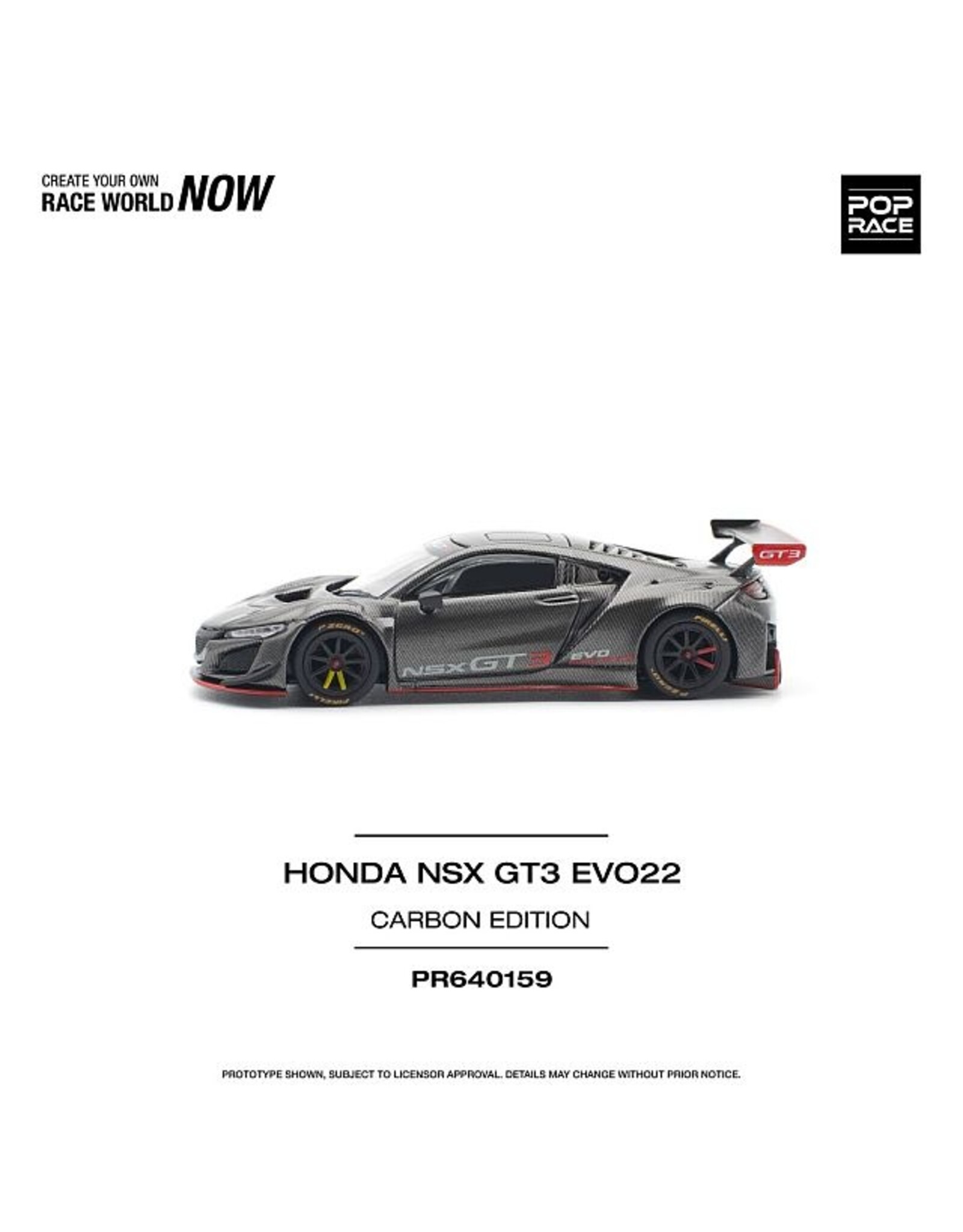 Honda by Mugen Honda NSX GT3 Evo22(carbon edition)