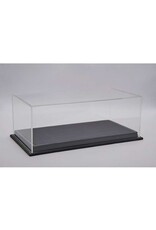 Accessories Mulhouse carbon 1/12 scale display case with black leather base