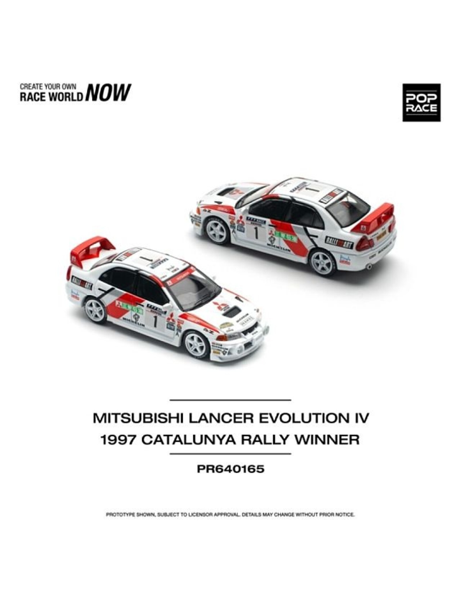 Art-Toys - Mitsubishi Lancer Evo IV(1997)#1 Catalunya Rally Art-Toys - Mitsubishi Lancer Evo IV(1997)#1 Catalunya Rally