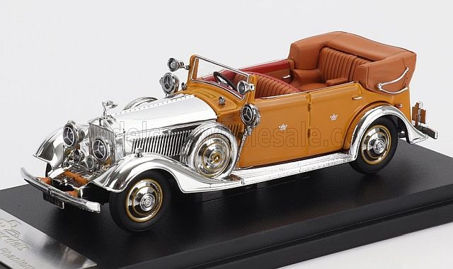 Art-Toys - Rolls-Royce Phantom II(1934)chrome/orange