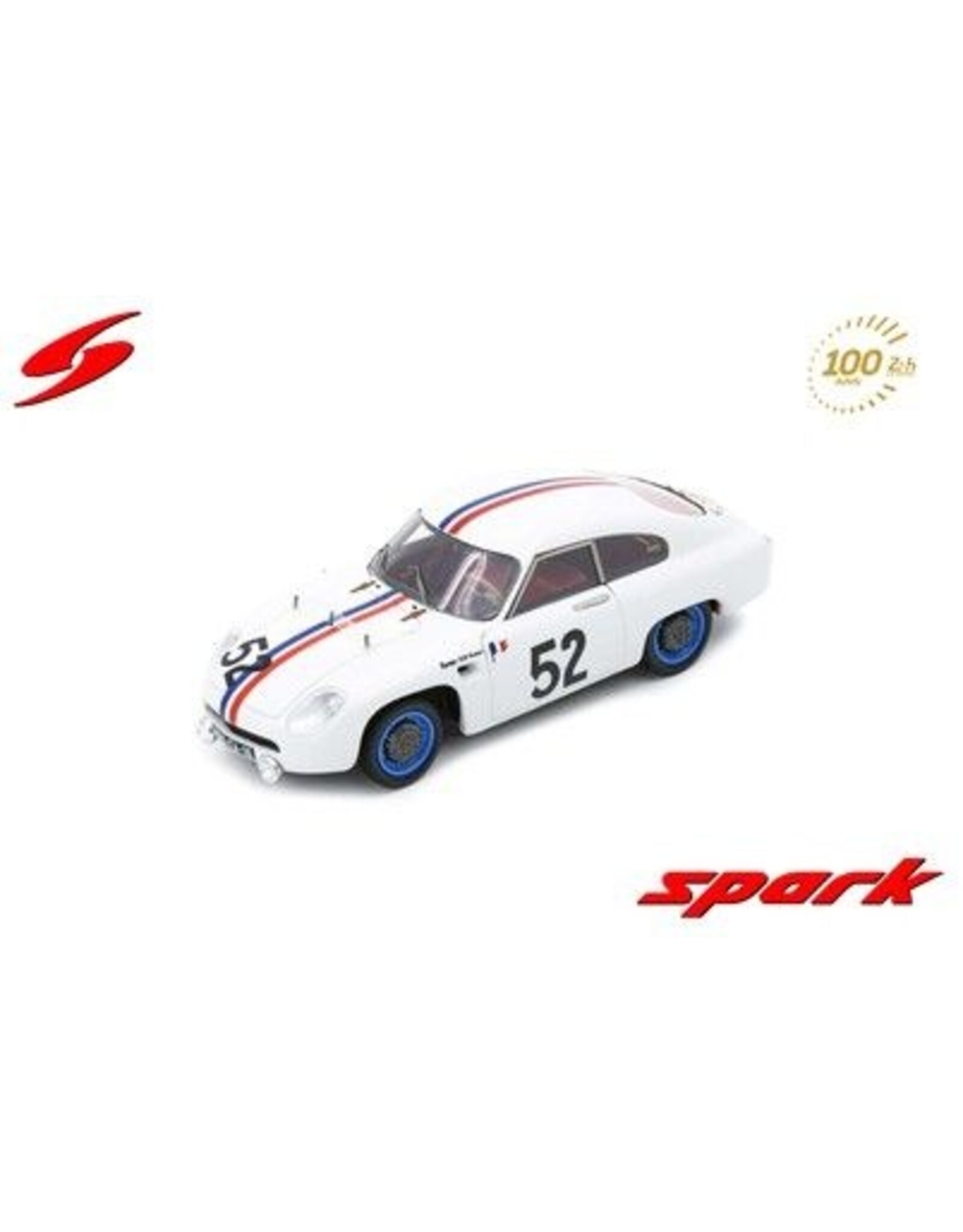 DB Panhard DB HR5 #52(21th 24h Le Mans-1961)C Caillaud/R.Mougin