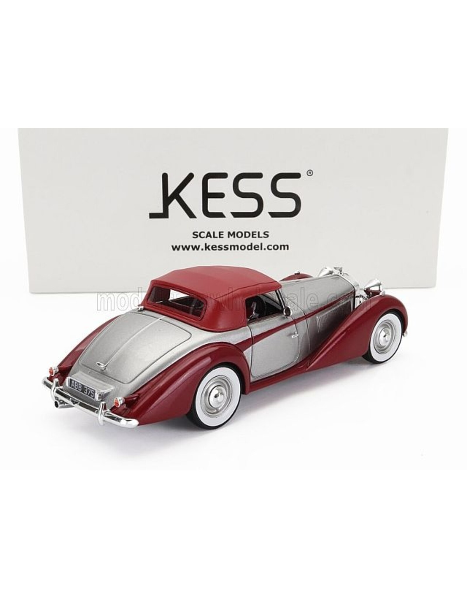 Bentley Bentley Mk.VI Drophead ch.B122DA coupé cabrioletclosed)1949(silver/red)