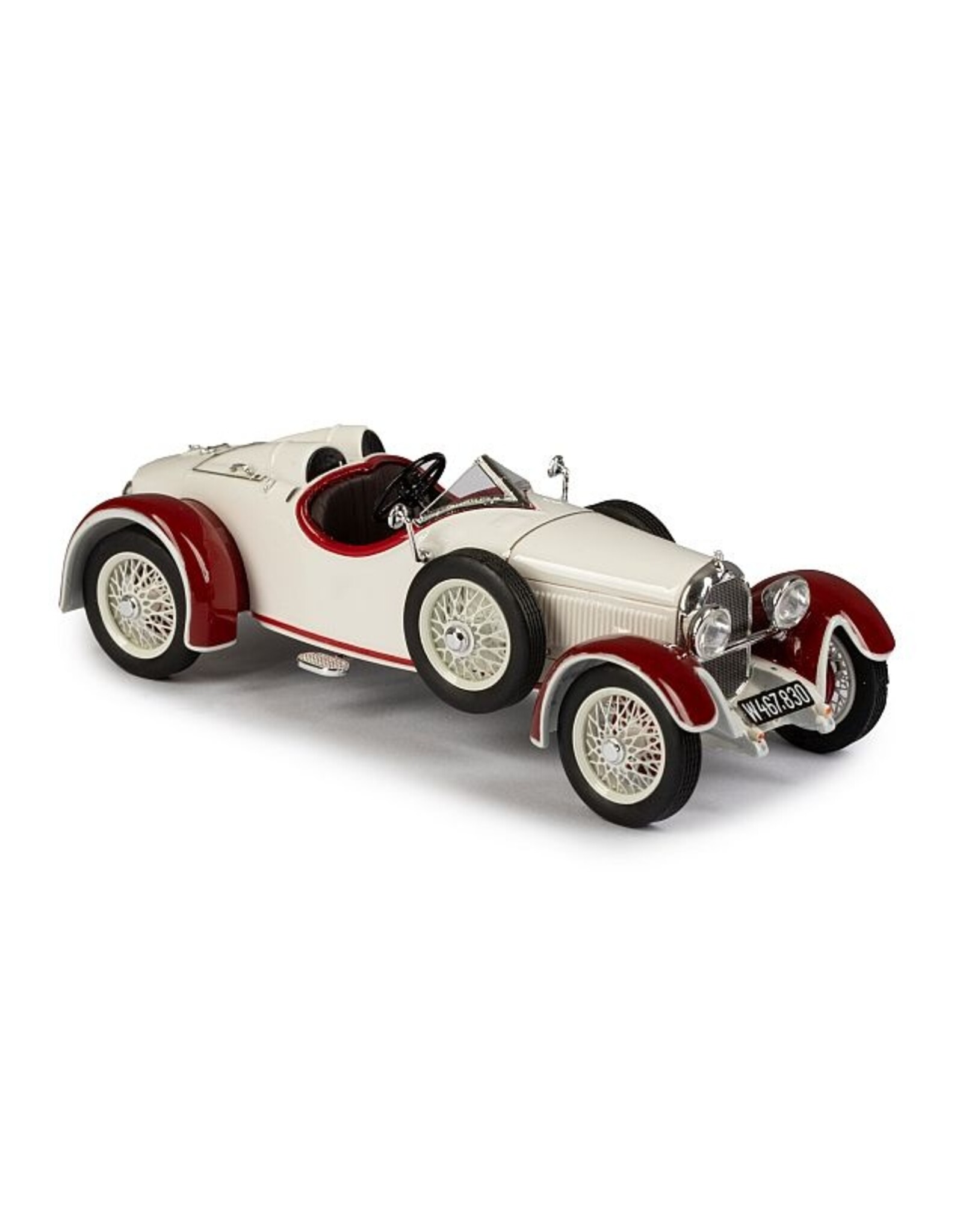 Austro-Daimler Austro Daimler ADR8(1929)Torpedo Roadster(Before restoration(white/chestnut)