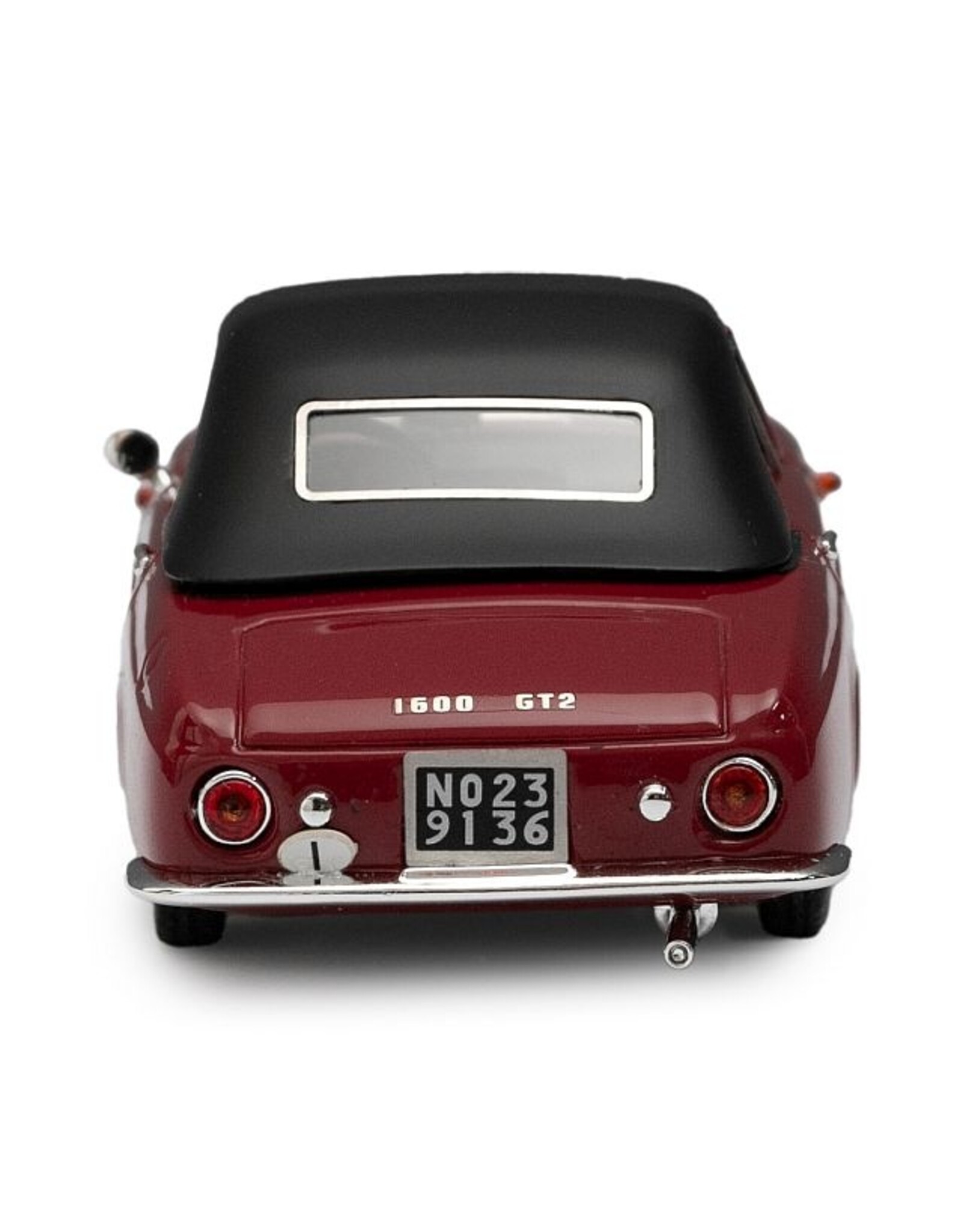 OSCA BY FISSORE Osca 1600 GT cabriolet by Fissore(1963)closed roof(chestnut brown)